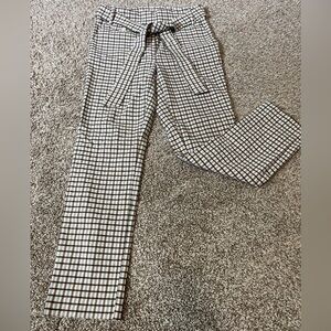 Women’s Pixie Ankle Pants — Pull-on Stretchy Style w/ Belt